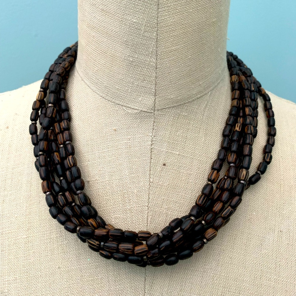 Silpada Acacia multi-strand necklace